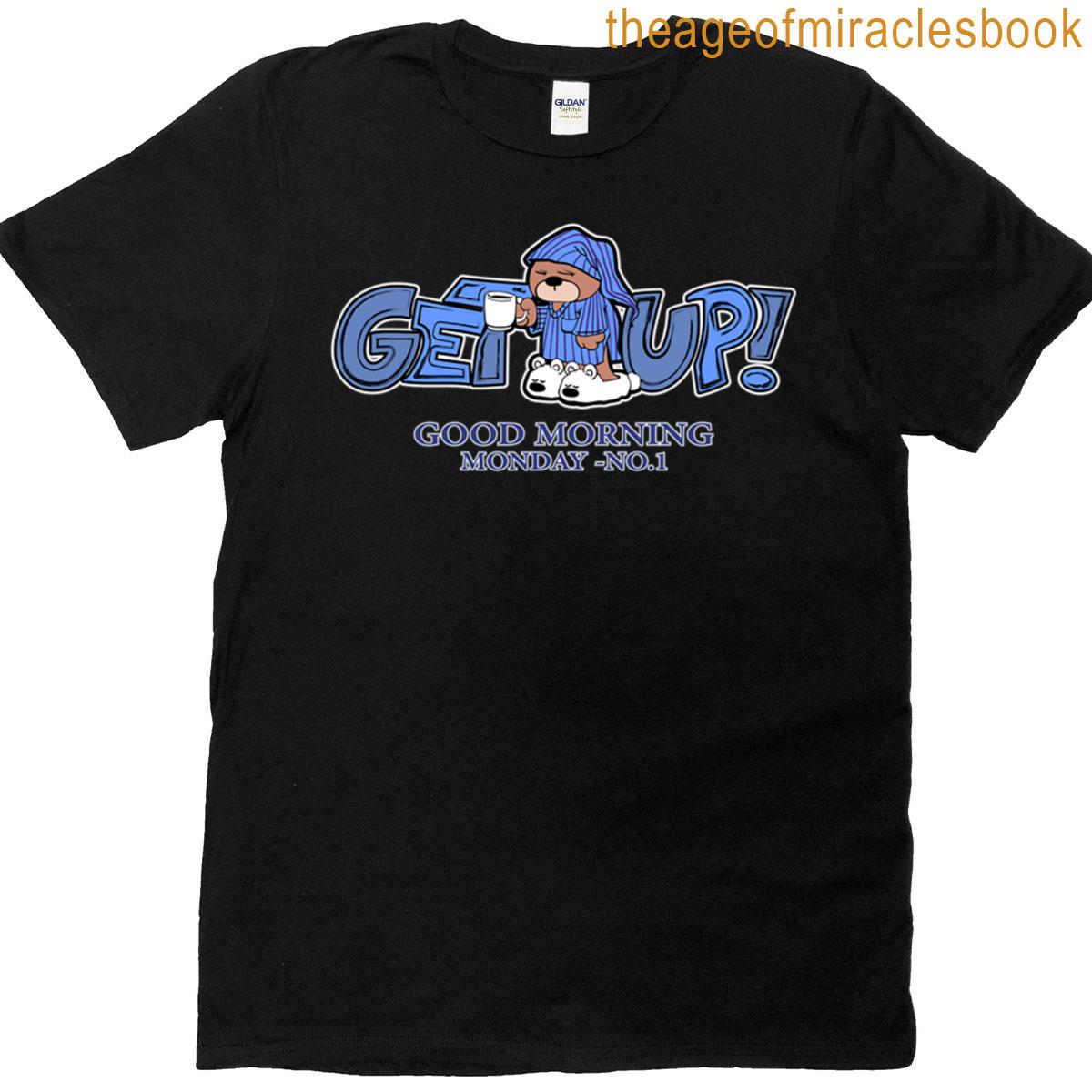 Get Up Bear Oversized T-shirt