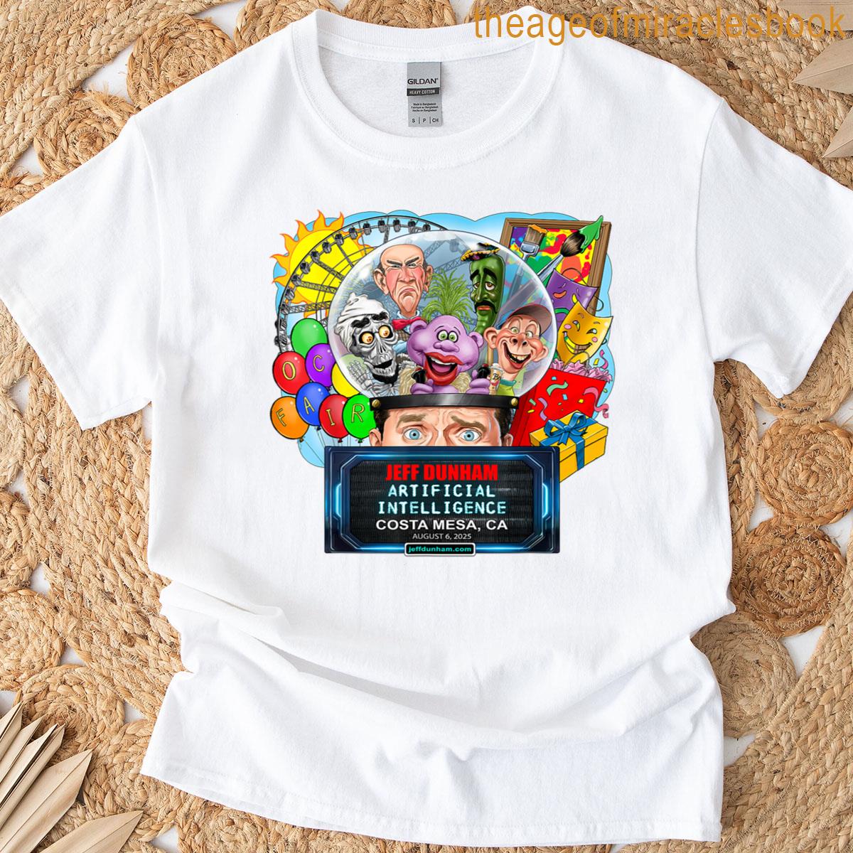 Jeff Dunham Costa Mesa Ca 2025 T-shirt