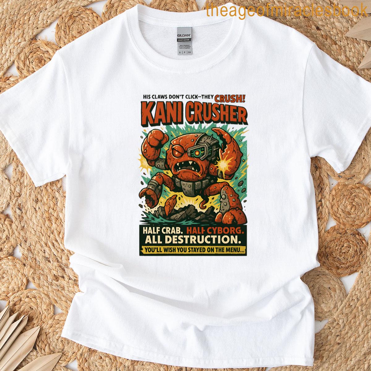 Kani Crusher The Shell Shatterer Oversized T-shirt