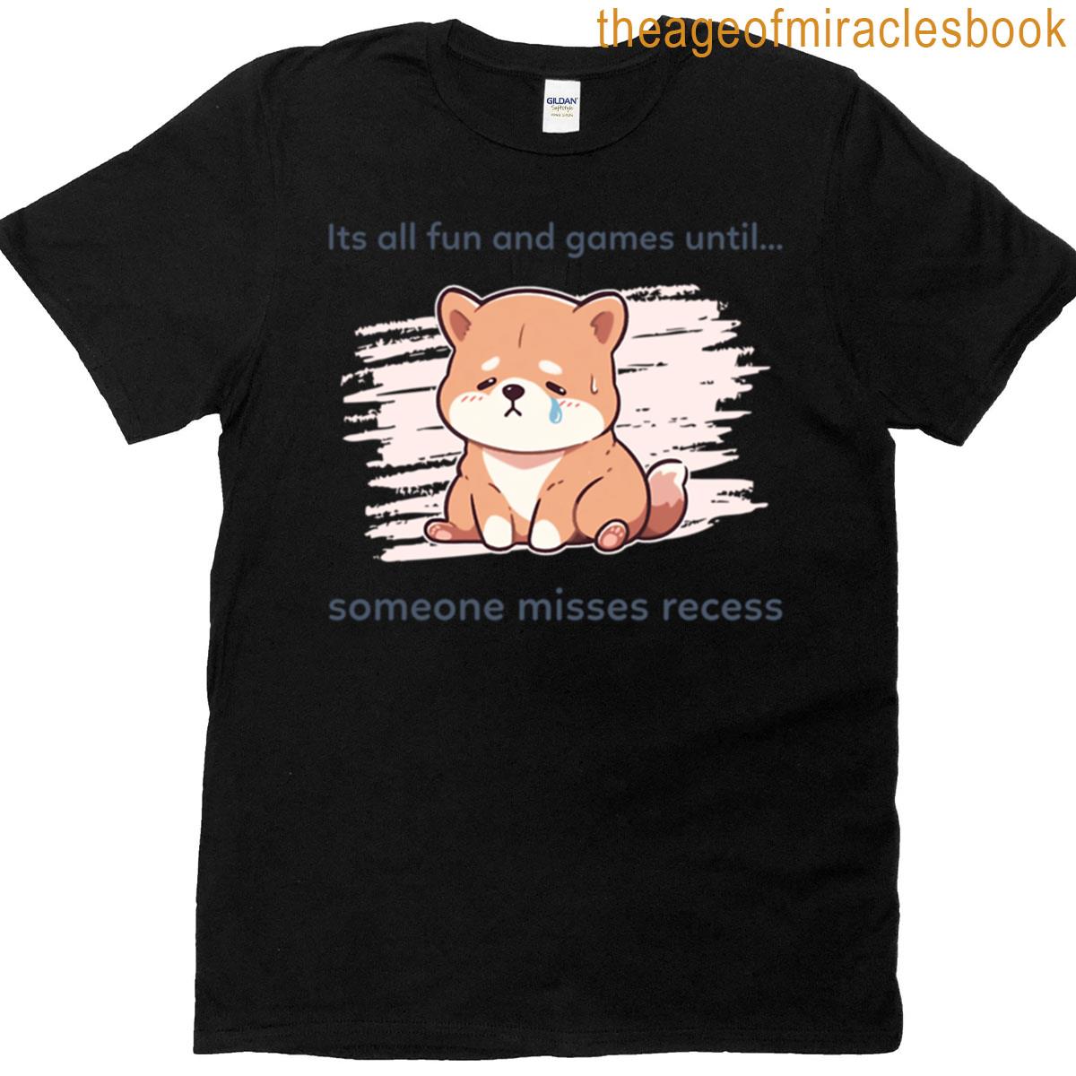 Missing Recess Oversized T-shirt