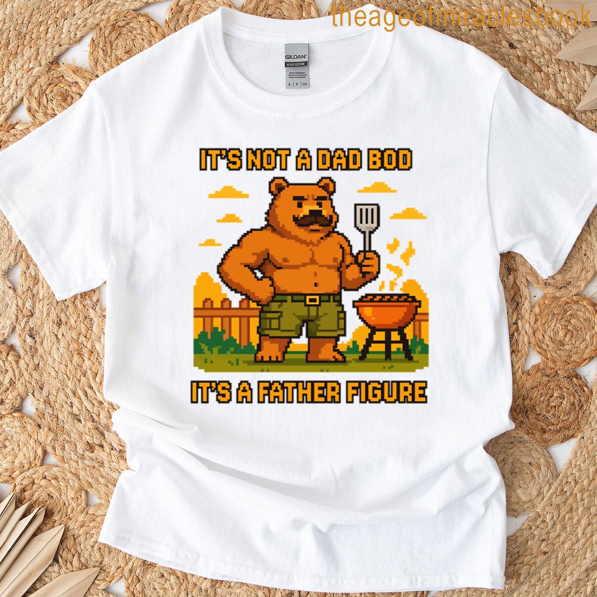 Pixel Dad Bear Bbq Flex T-shirt