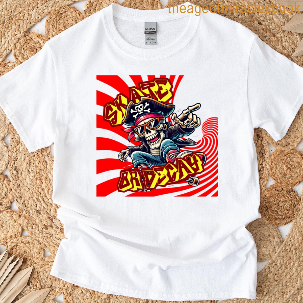 Skateboard Skull Bro V2 Oversized T-shirt