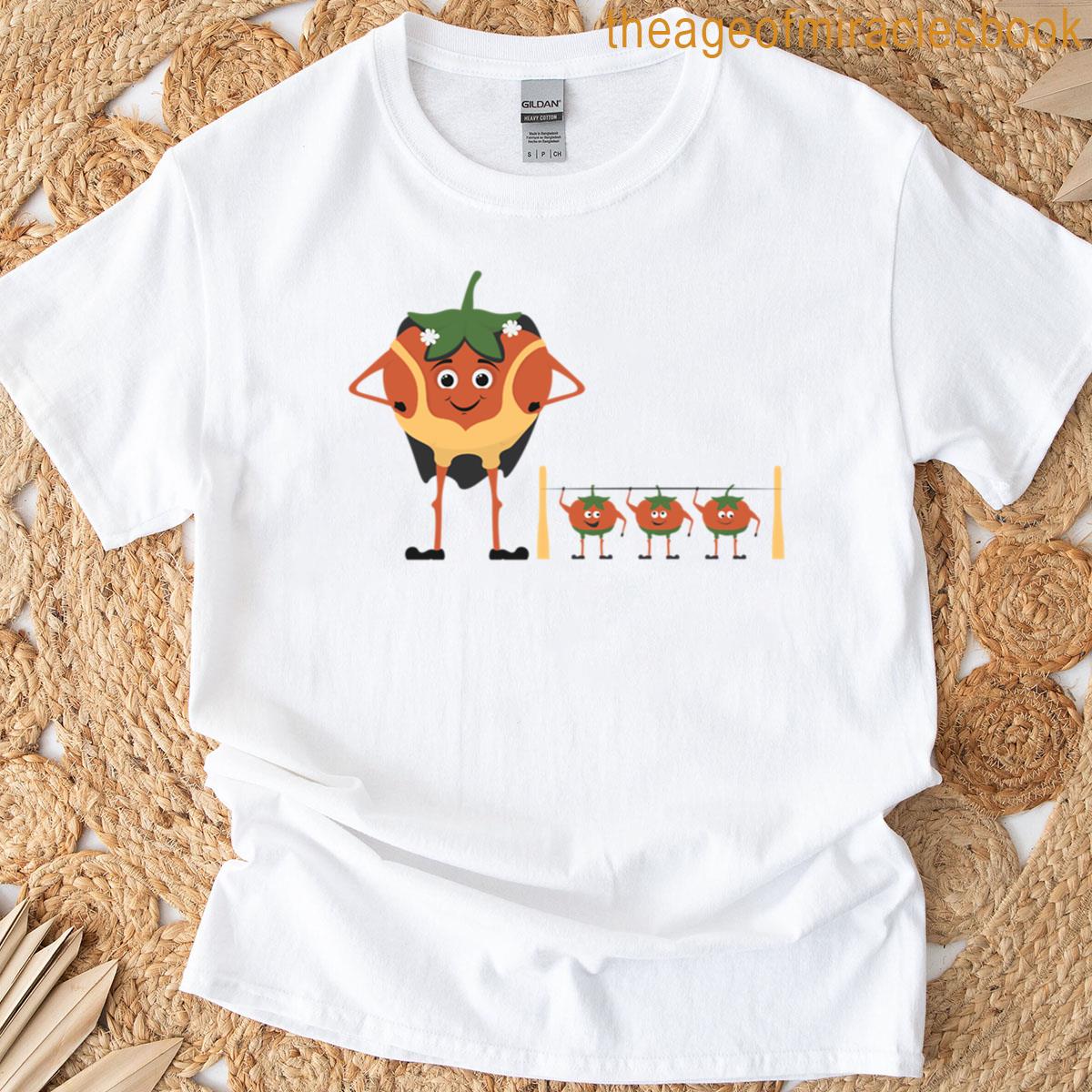 Tomato With Baby Tomatoes T-shirt