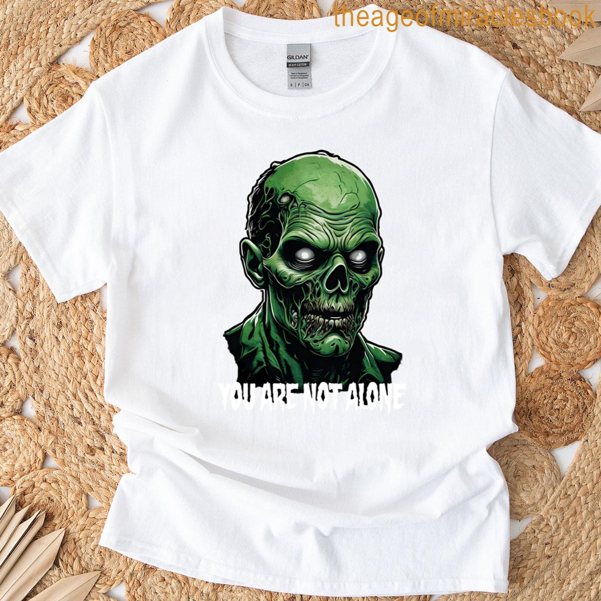 Zombie Head – You Are Not Alone Oversized T-shirt