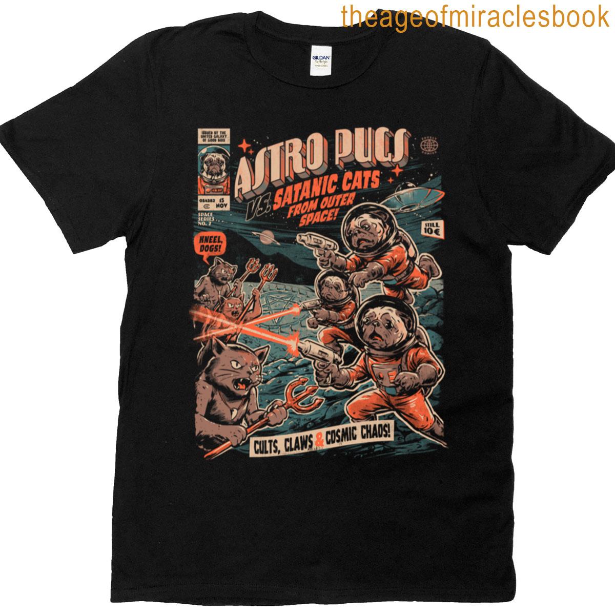 Astro Pugs T-shirt