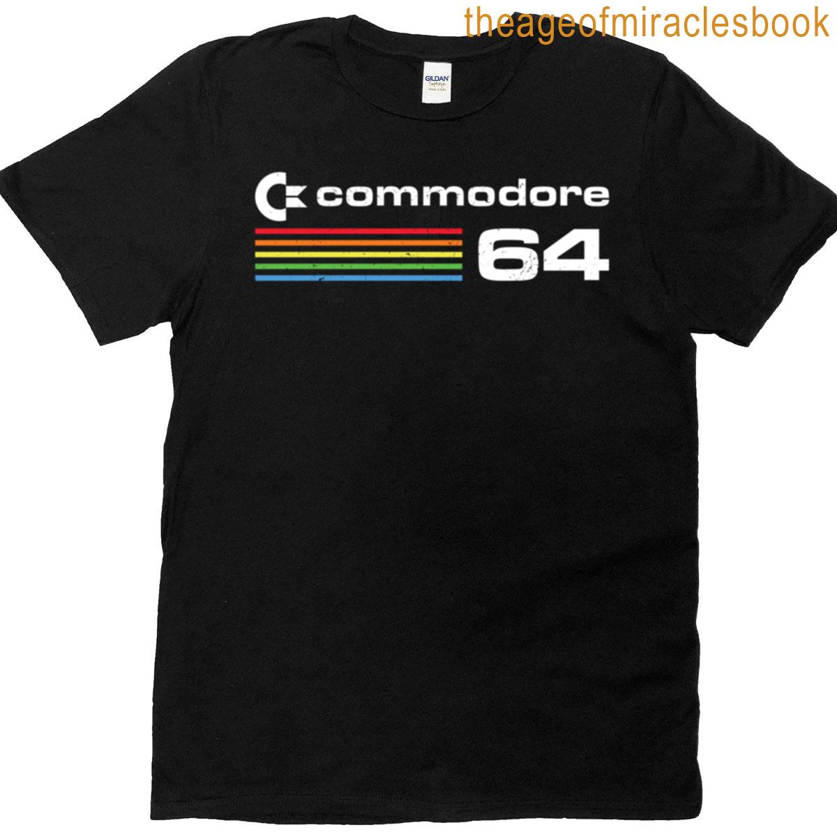 Duk Fat – Commodore 64 Vintage Game Console Distressed T-shirt