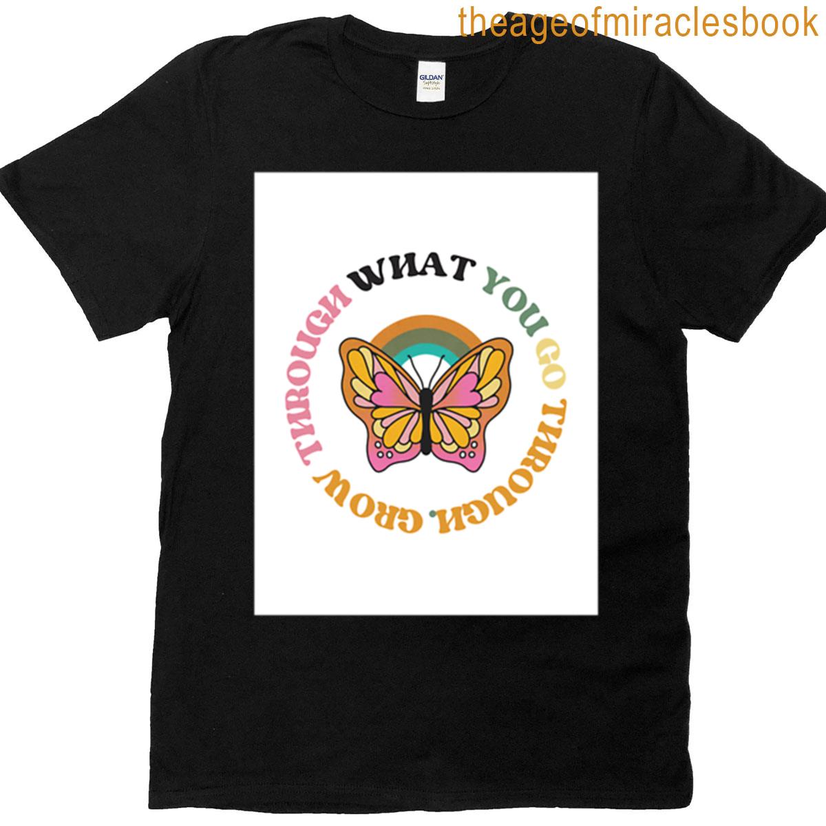 Groovy Colorful Positive Phrase T-shirt