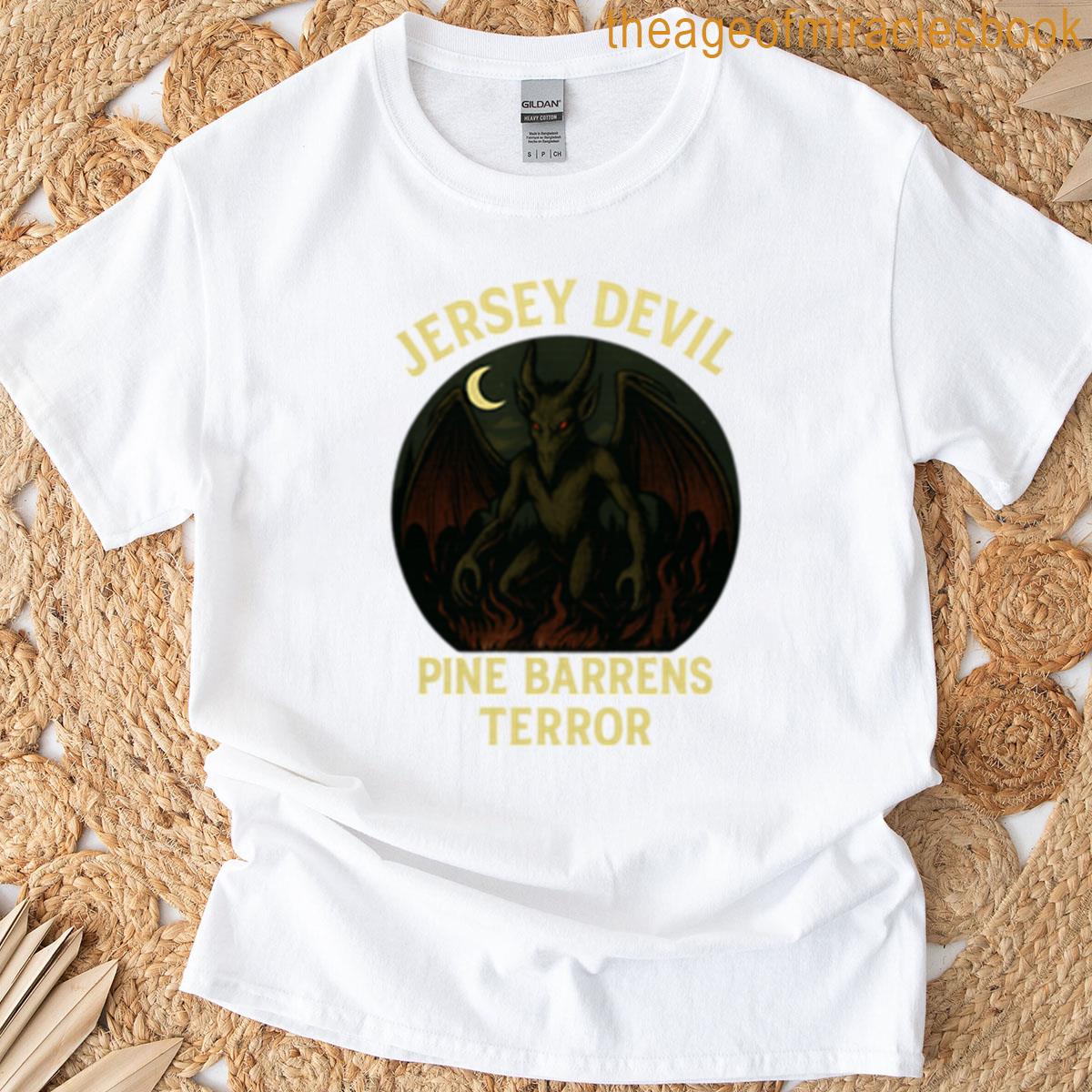 Jersey Devil Pine Barrens Terror Oversized T-shirt