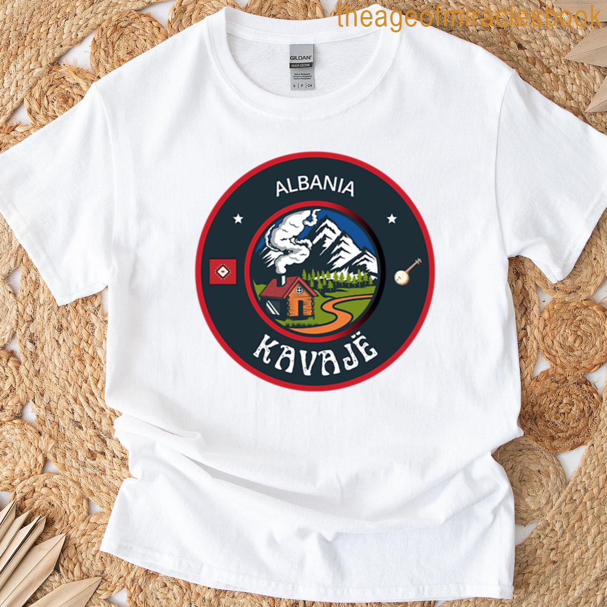 Kavaje Albania Emblem Oversized T-shirt
