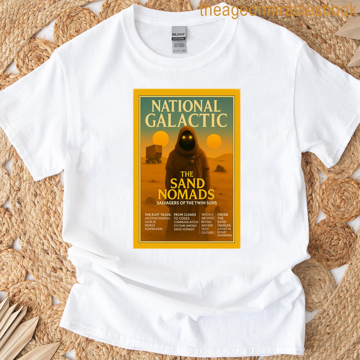 National Galactic Desert Salvagers Issue Oversized T-shirt