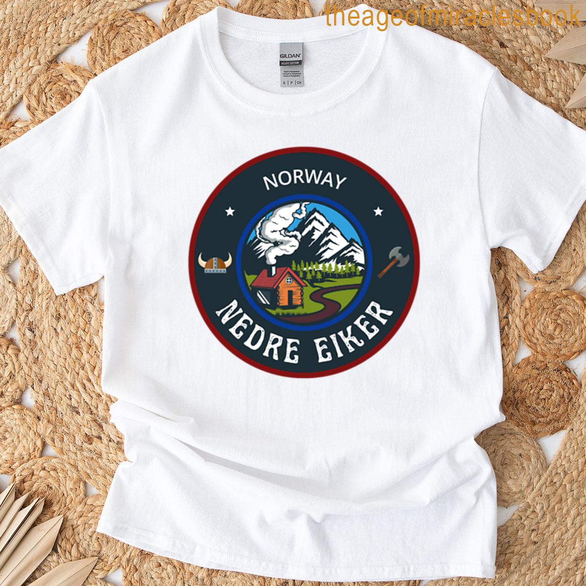 Nedre Eiker Norway Emblem Oversized T-shirt