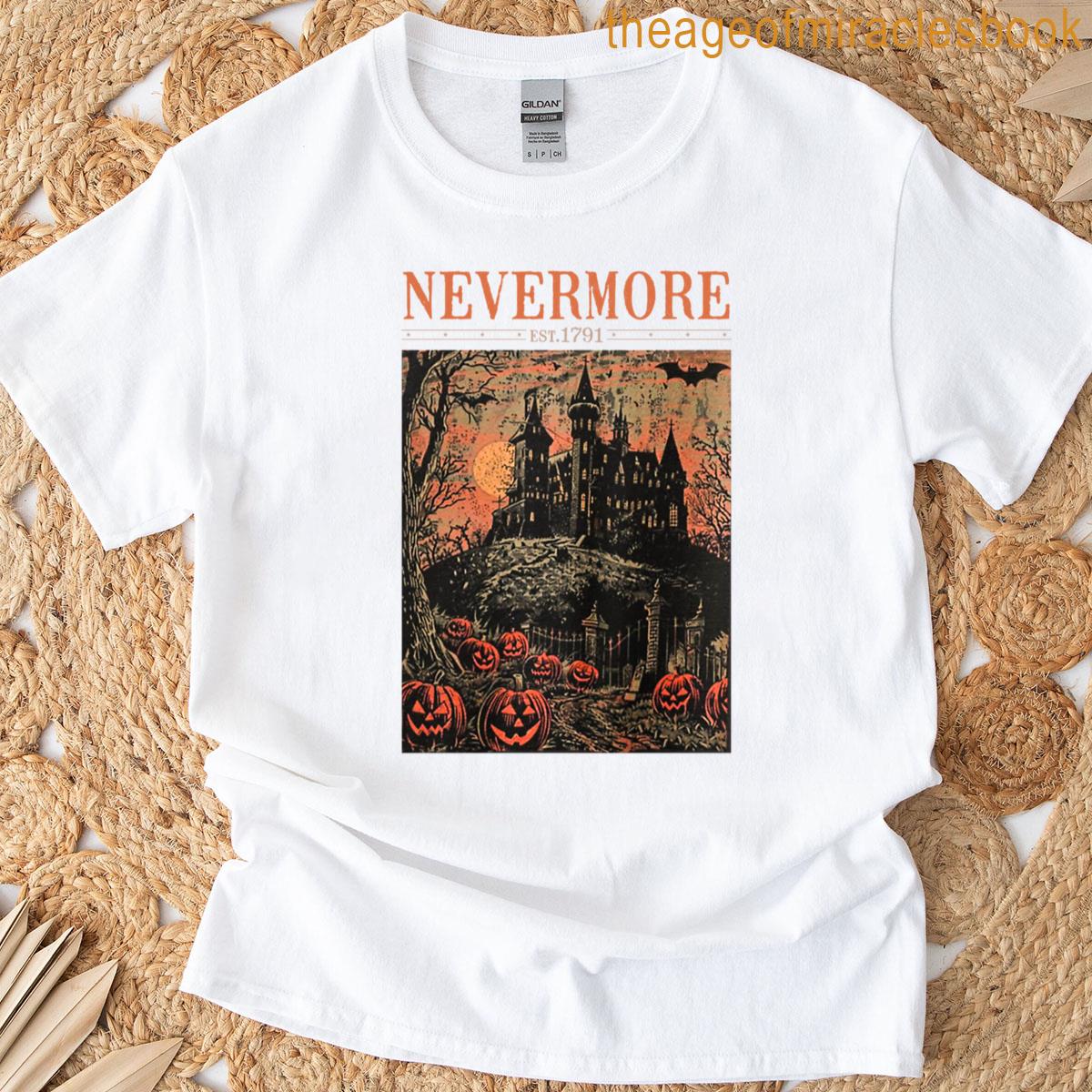 Nevermore Est 1791 Vintage Inspired T-shirt