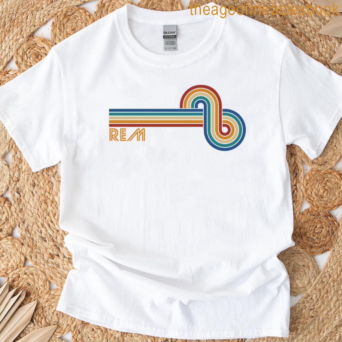 Rem Band Musical Note Oversized T-shirt