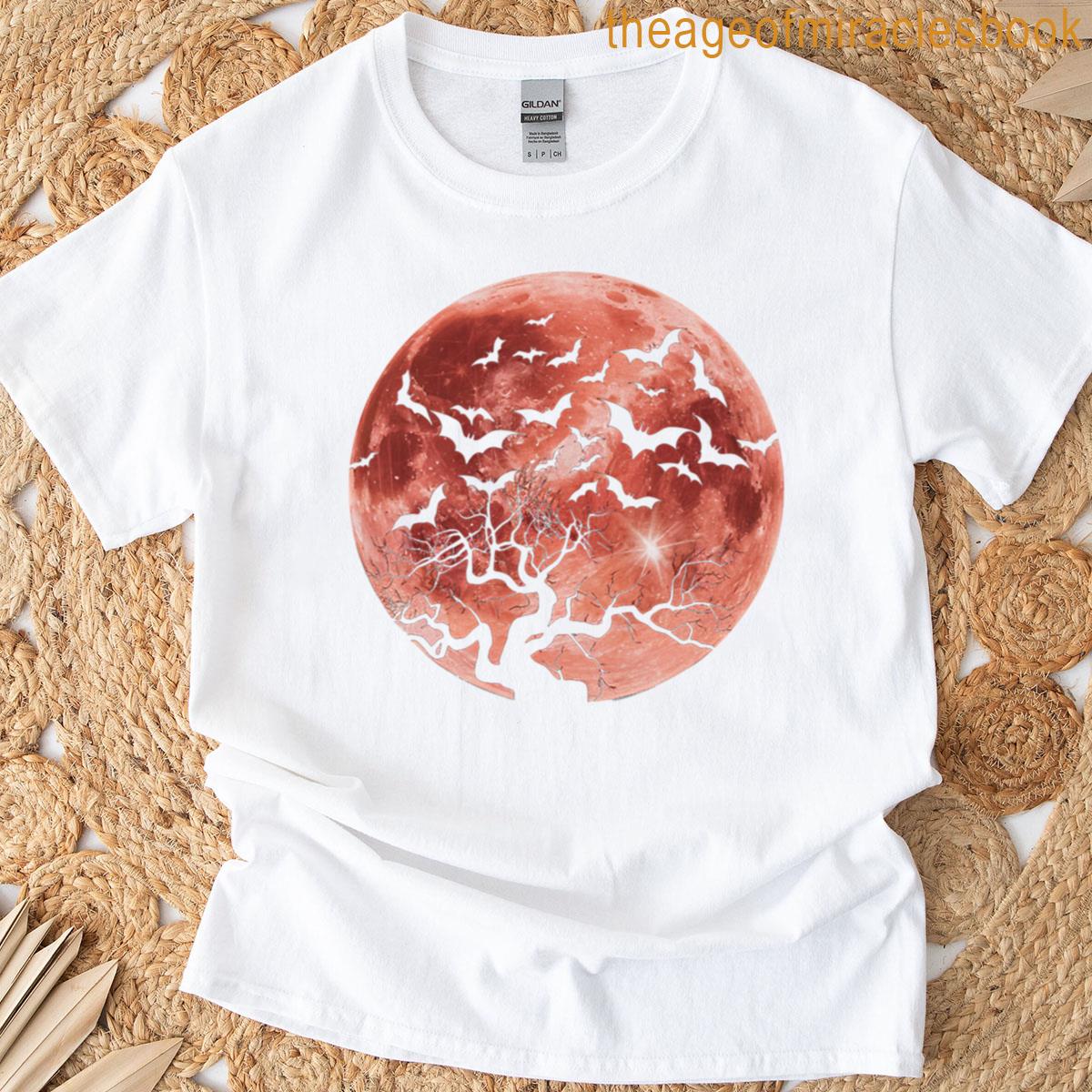 Vintage Moon Halloween T-shirt