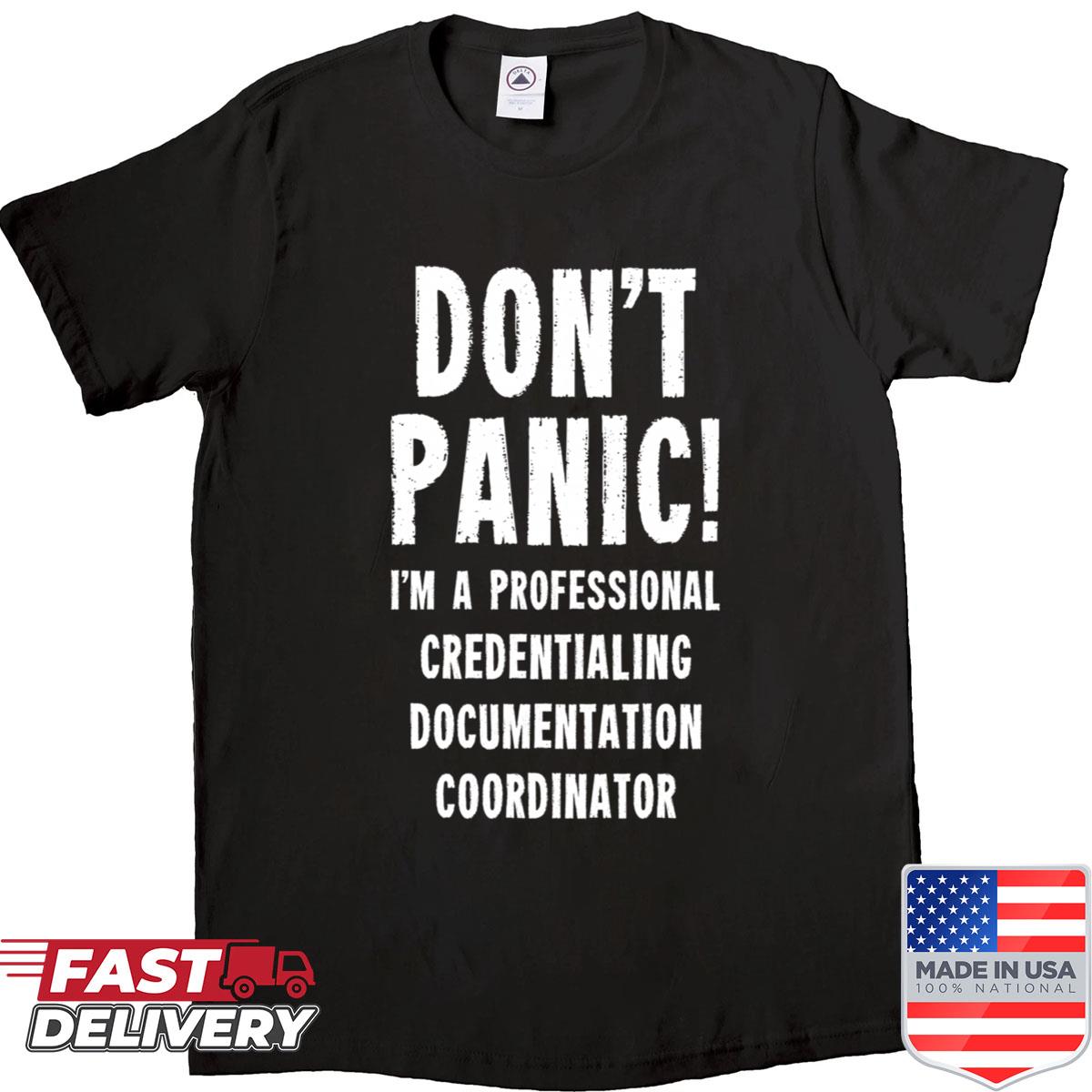 Credentialing Documentation Coordinator Shirt