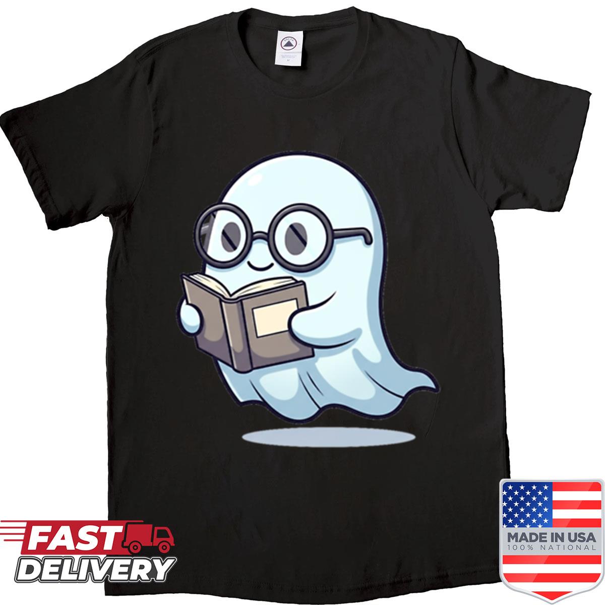 Ghost Reading A Book Shirt
