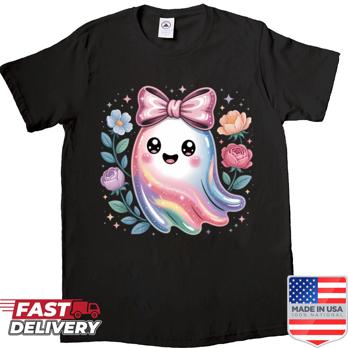 Rainbow Ghost Halloween Shirt