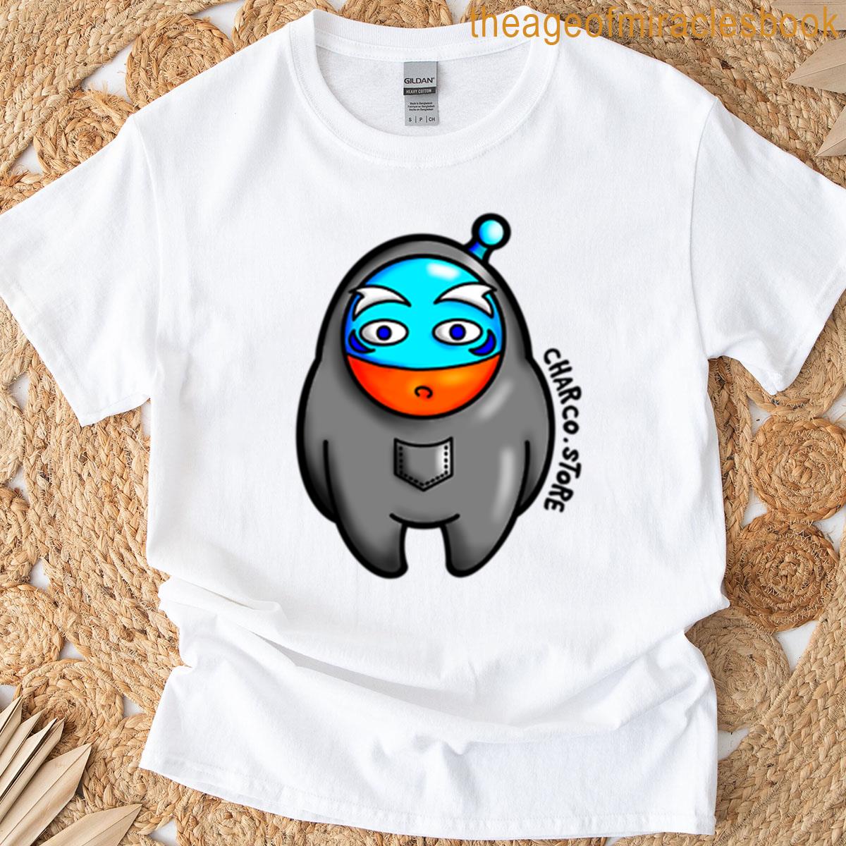 Alien Mascot Cute Space Explorer T-shirt