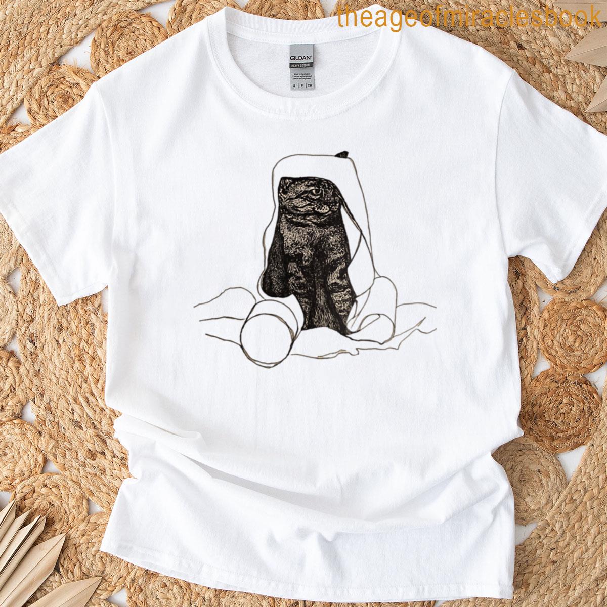 Bathroom Cat T-shirt