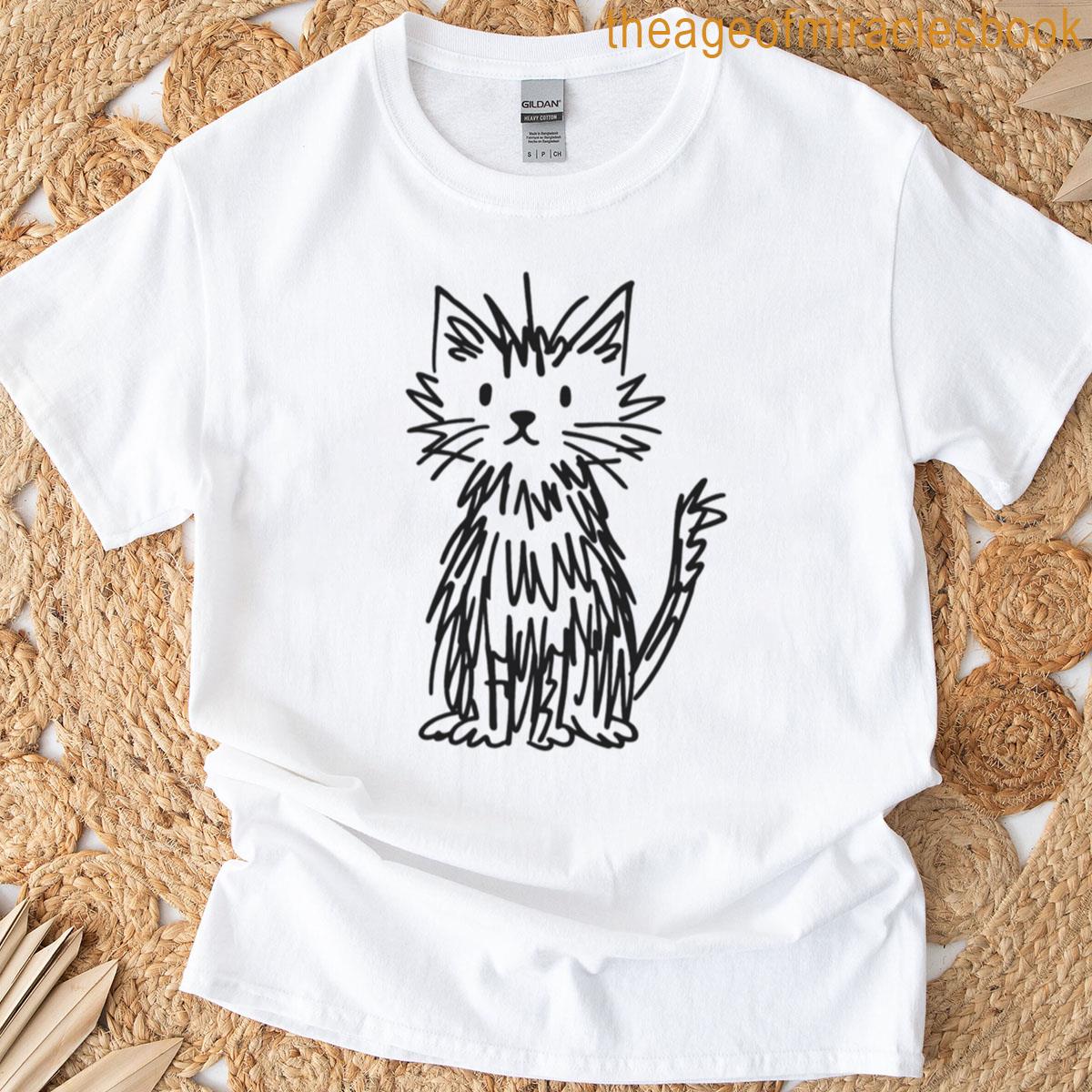 Cat Sketch T-shirt