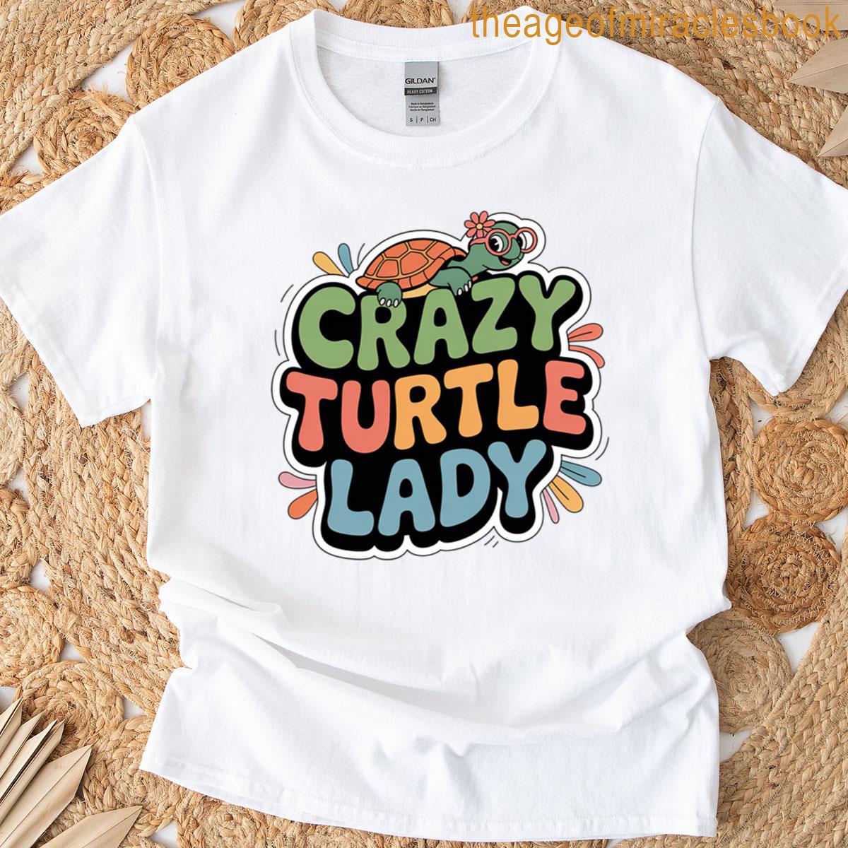 Crazy Turtle Lady T-shirt