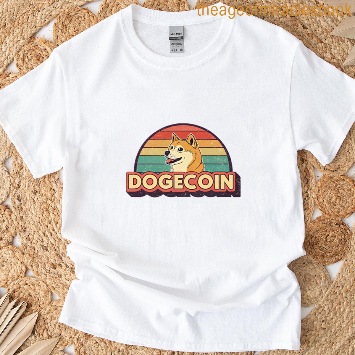 Dogecoin Digital Currency With Bite T-shirt
