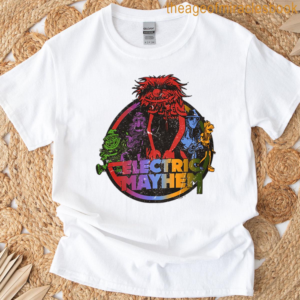Electric Mayhem Retro T-shirt