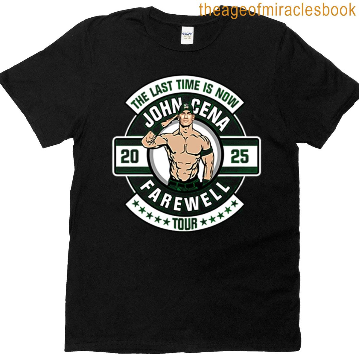 John Cena Farewell Tour T-shirt