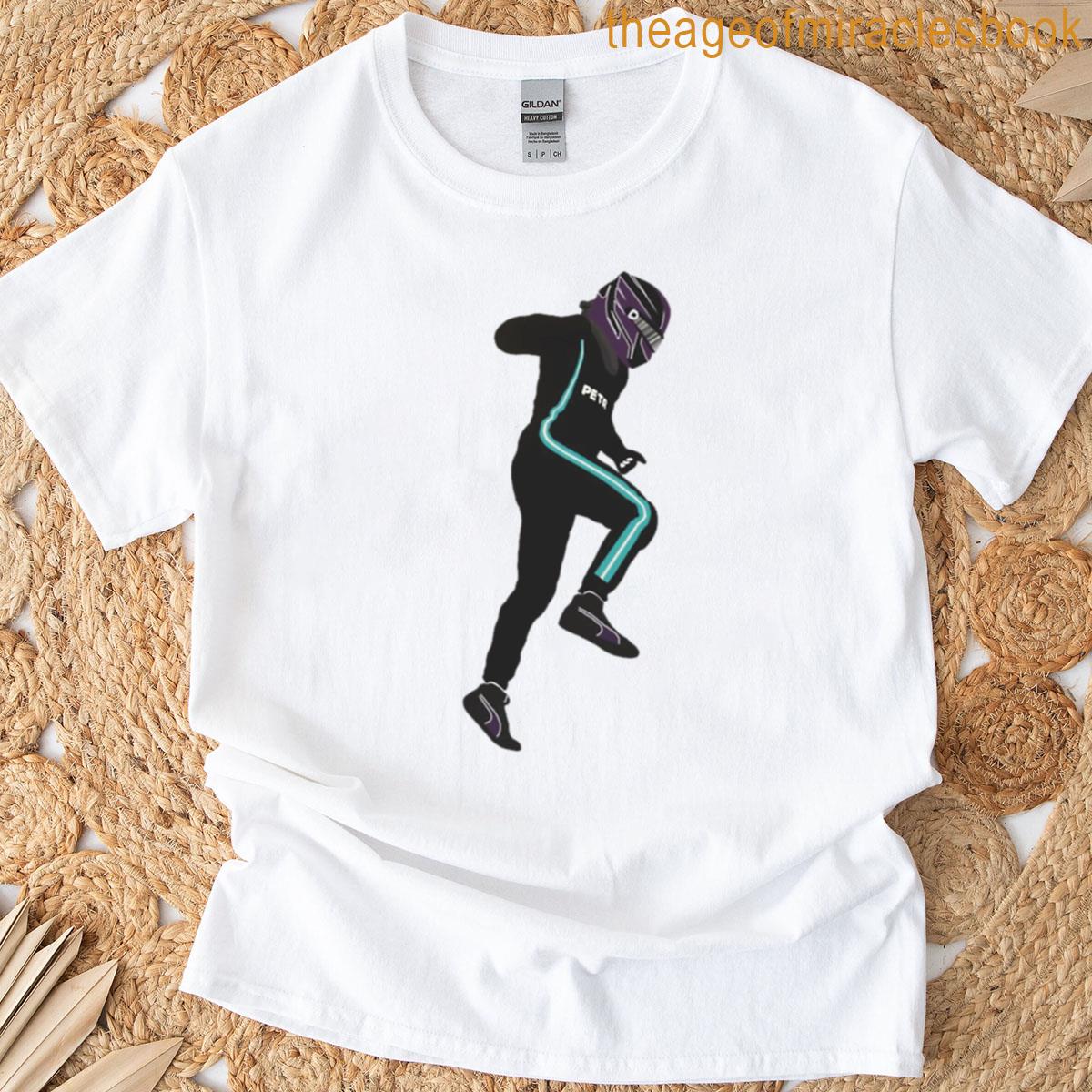 Lewis Hamilton Winning Jump T-shirt