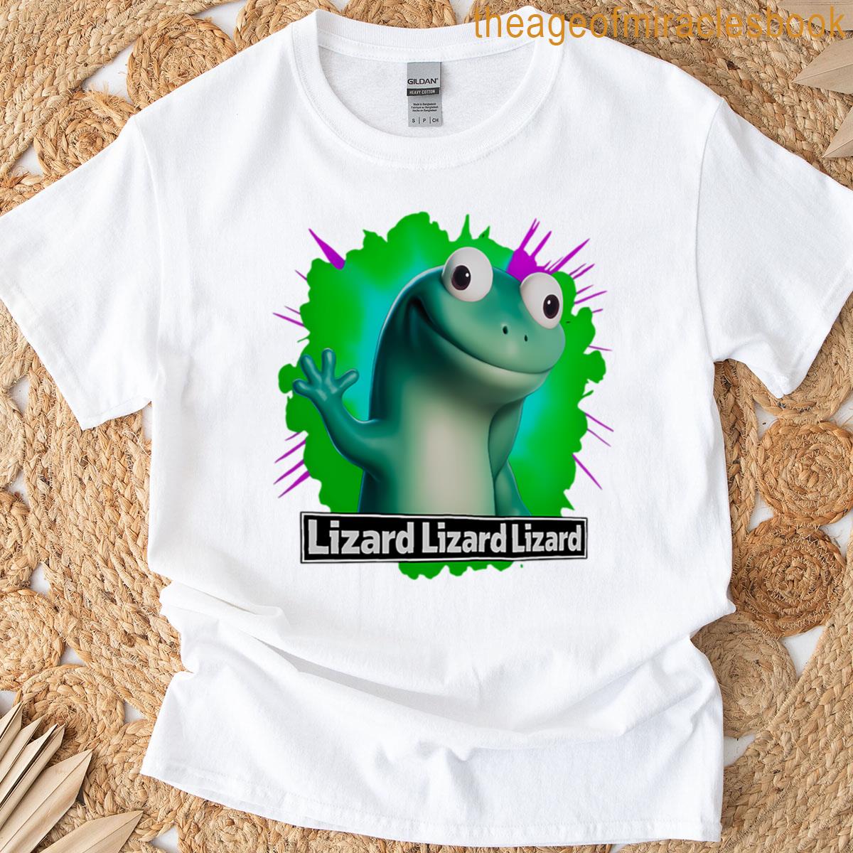Lizard Lizard Lizard Elio Lizard Meme Funny T-shirt