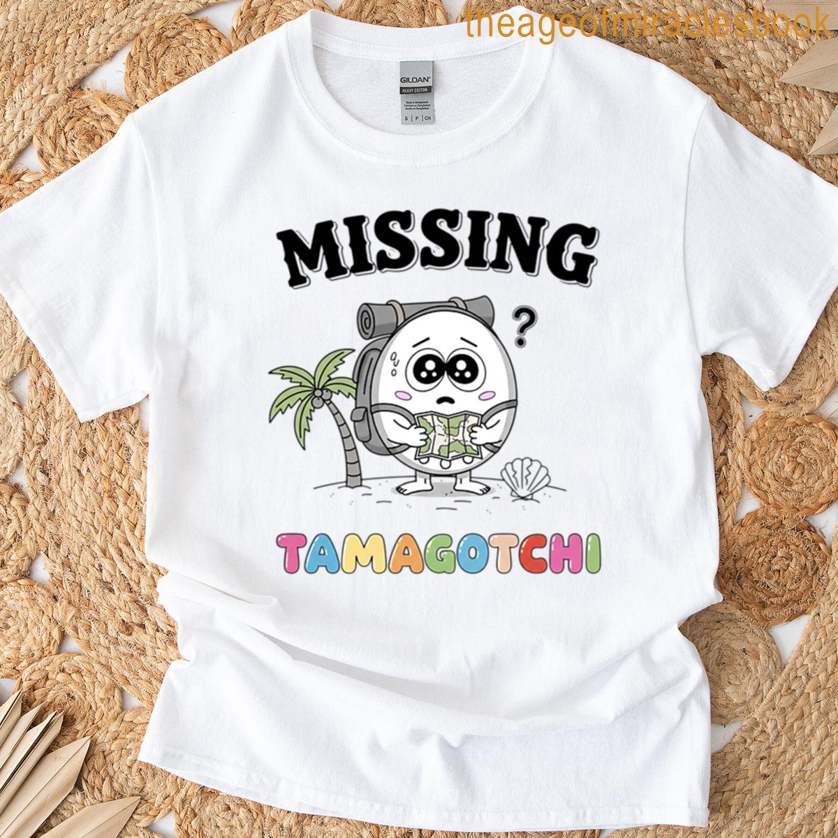 Missing Tamagotchi – Retro 90s Toy T-shirt