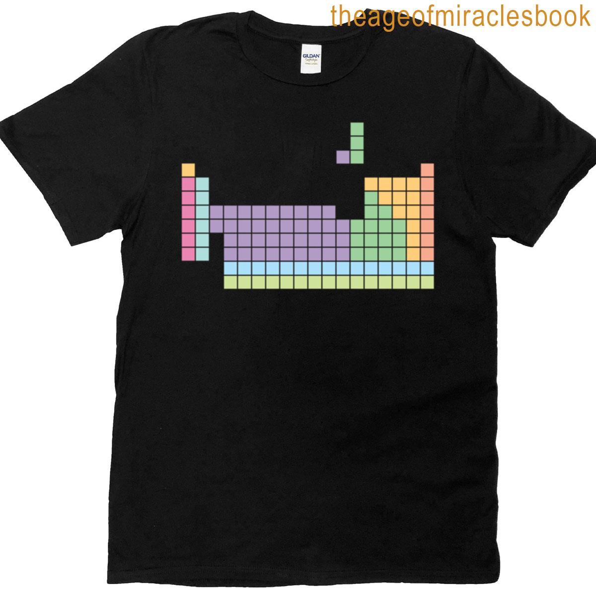 Periodic Tetris T-shirt