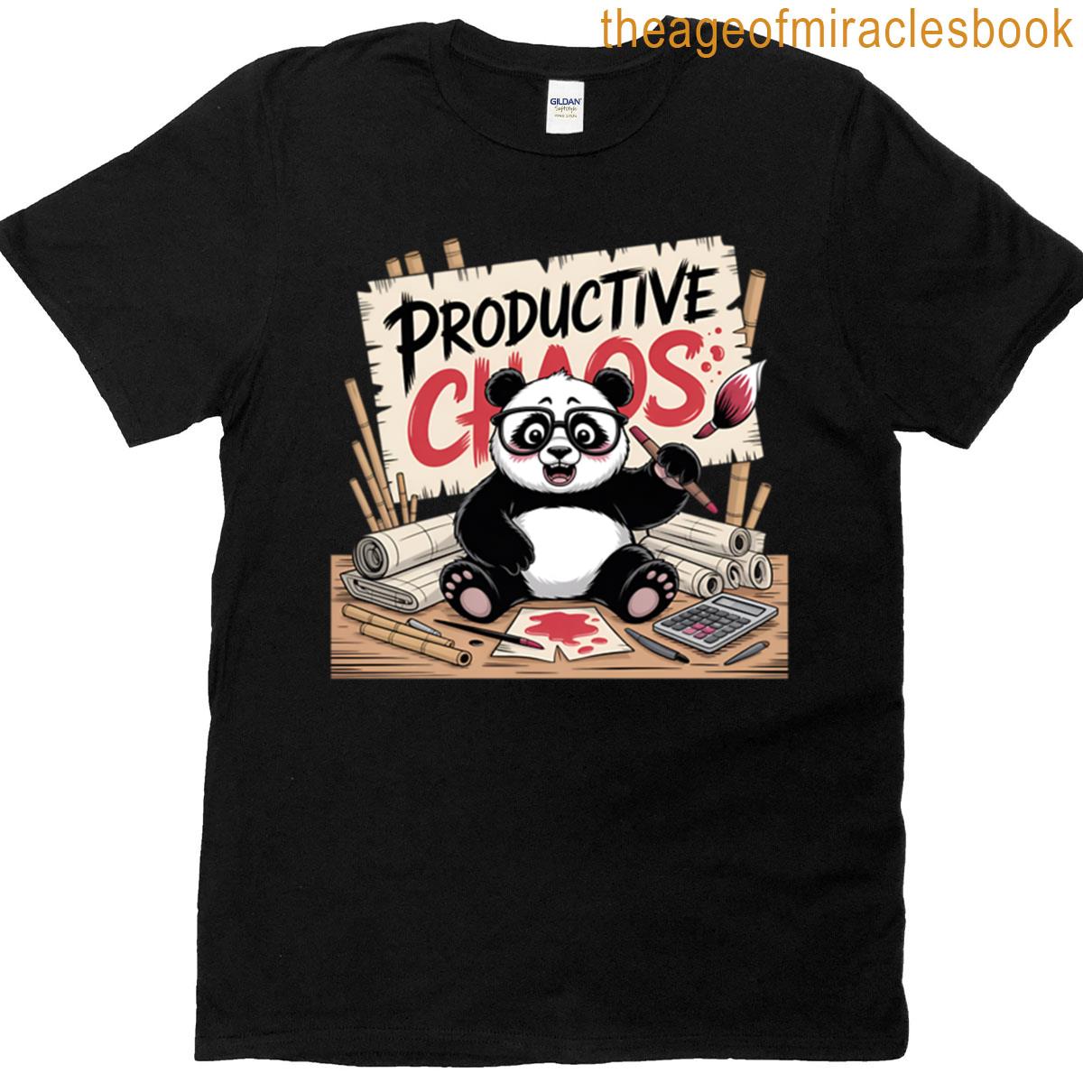 Productive Chaos Panda T-shirt