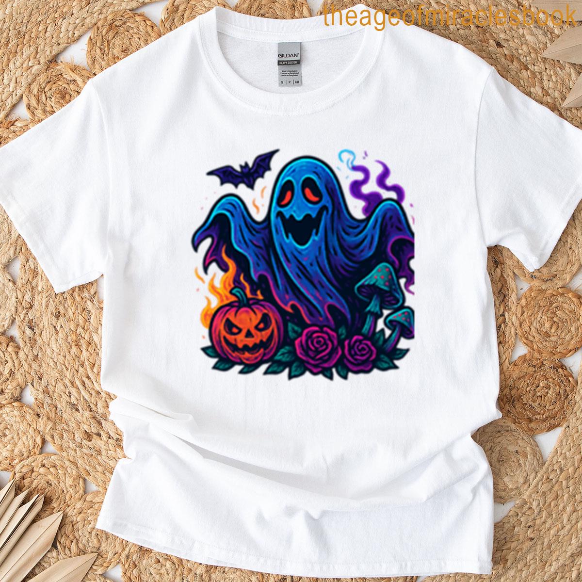 Psychedelic Ghost Shroom T-shirt