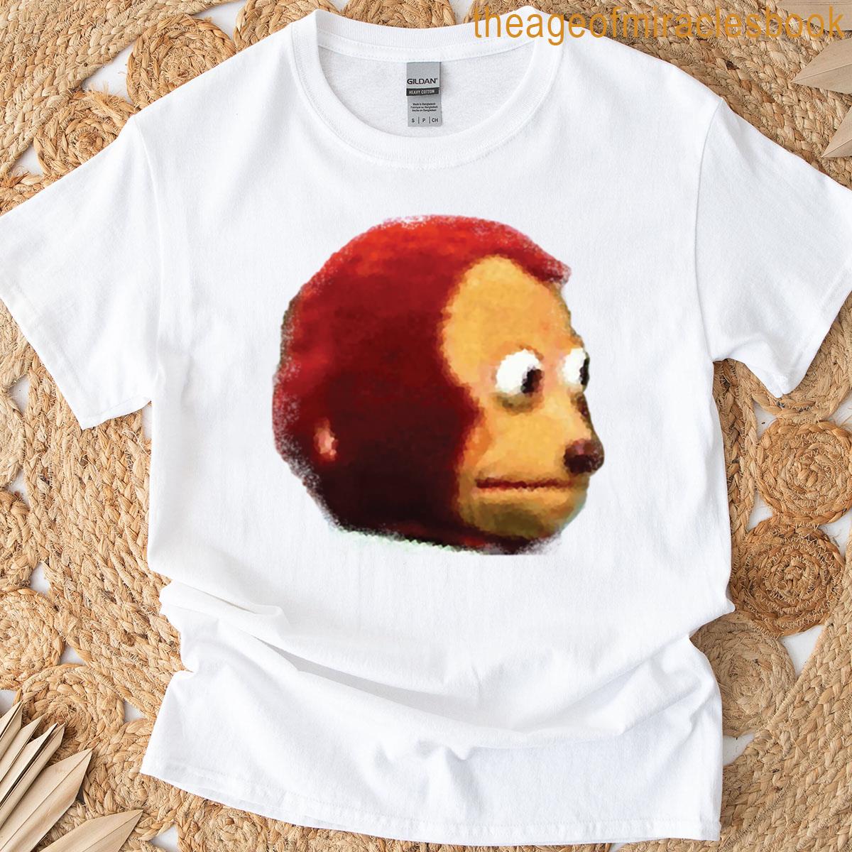 Puppet Monkey Meme Oversized T-shirt