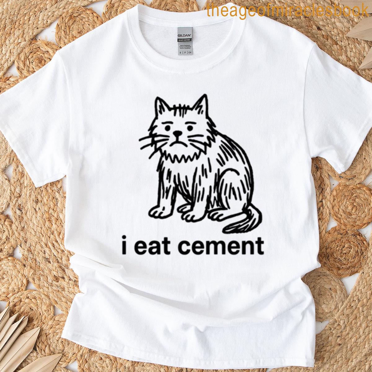 Sad Cement Cat Oversized T-shirt