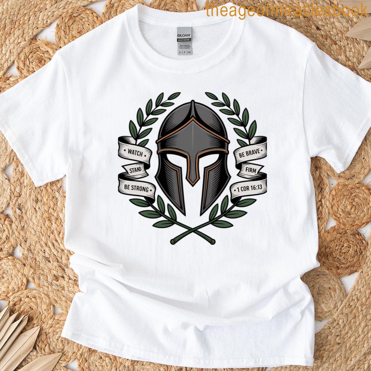 Spartan Laurel Four Commands T-shirt