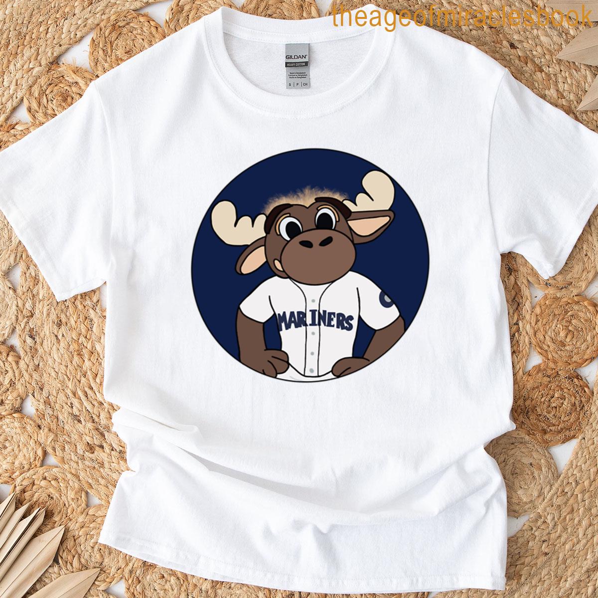 Baseball Team Moose T-shirt
