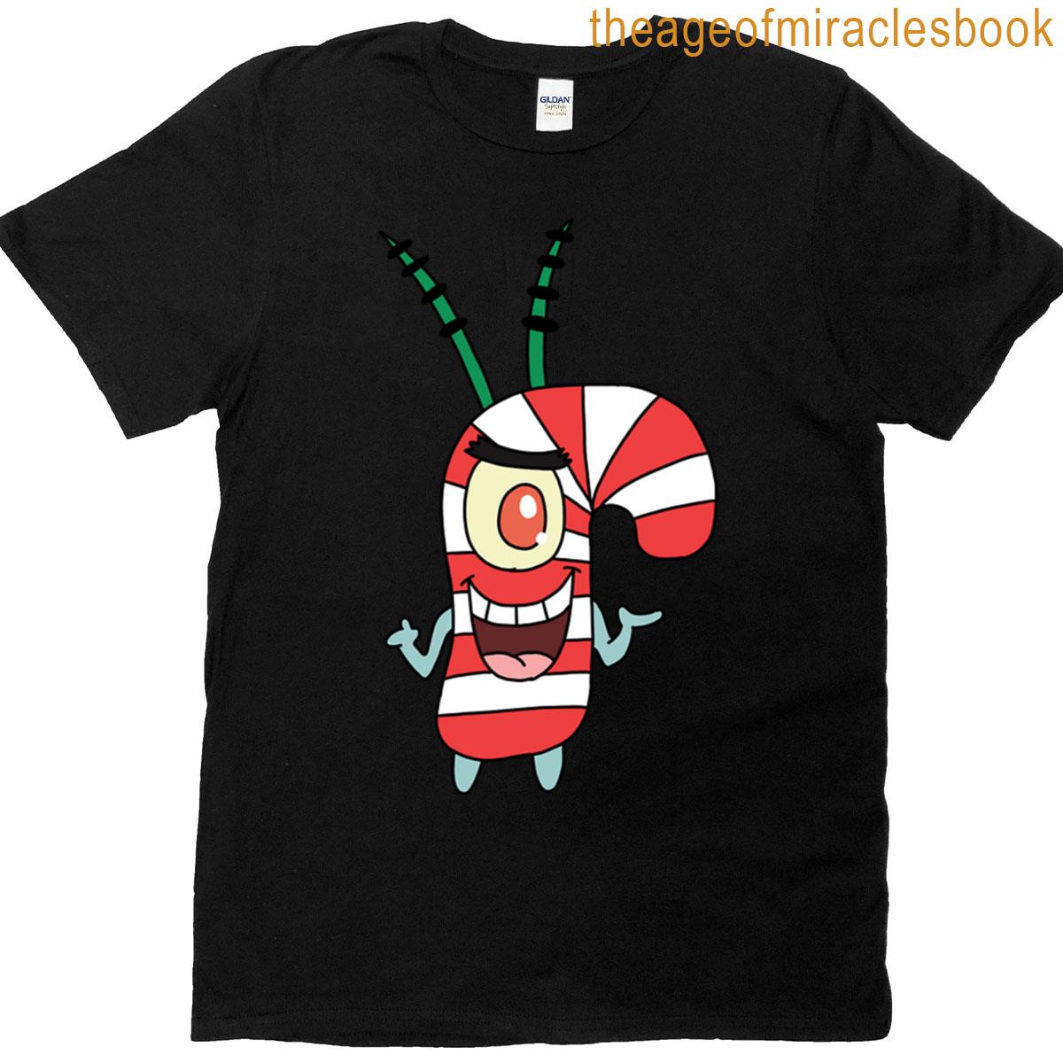 Candy Cane Plankton T-shirt