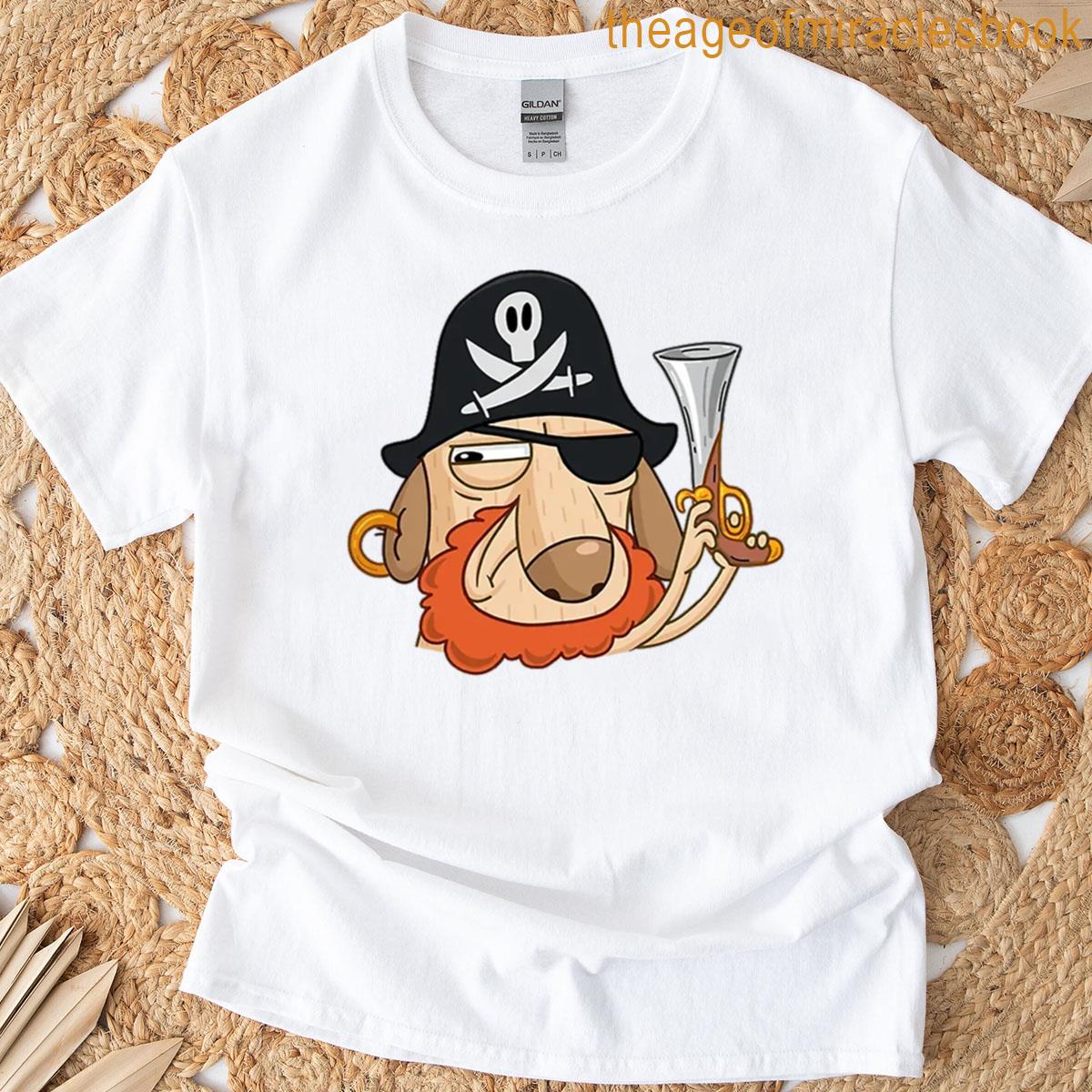 Cartoon Captain Oversized T-shirt
