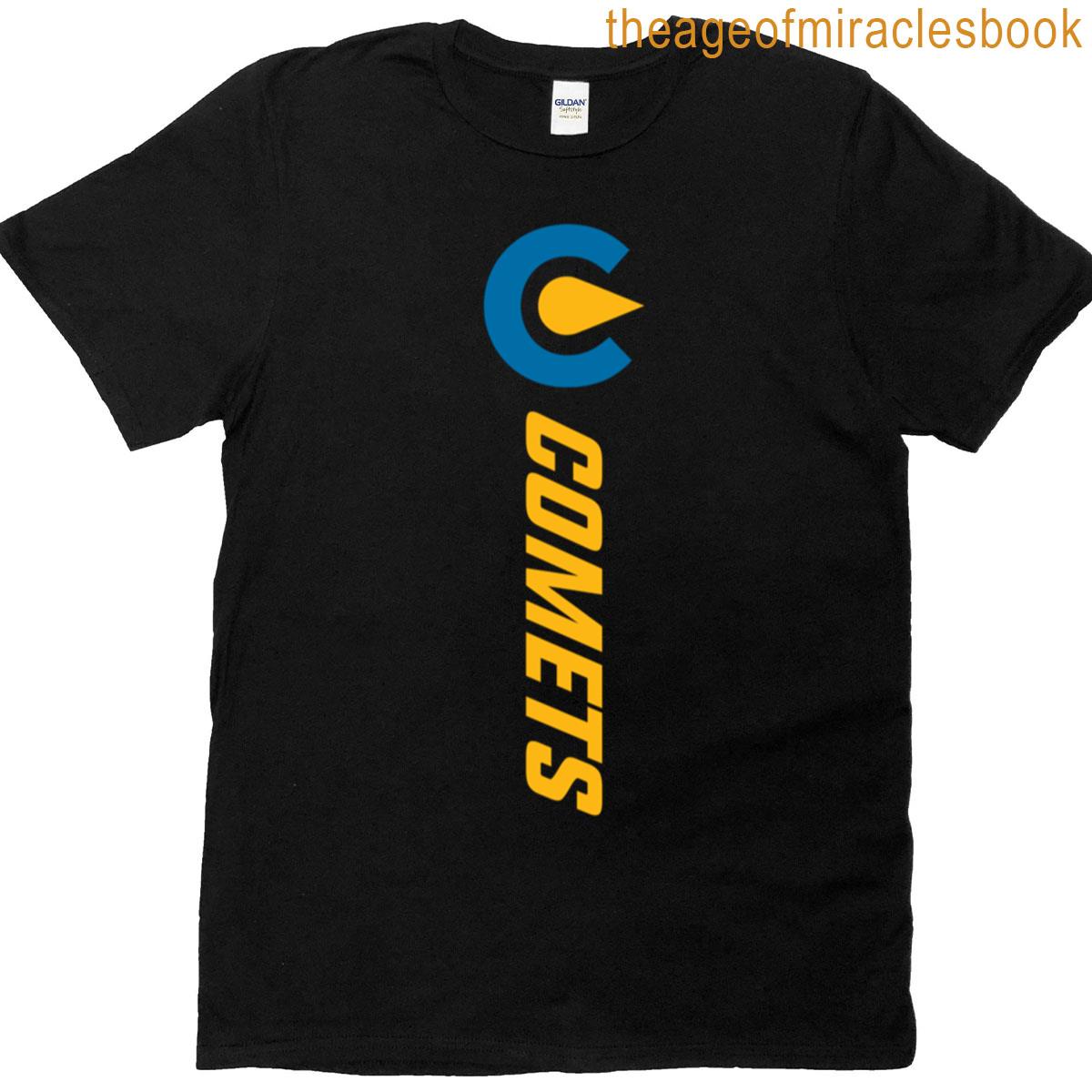 Classen Comets – Vertical – Goldblue T-shirt