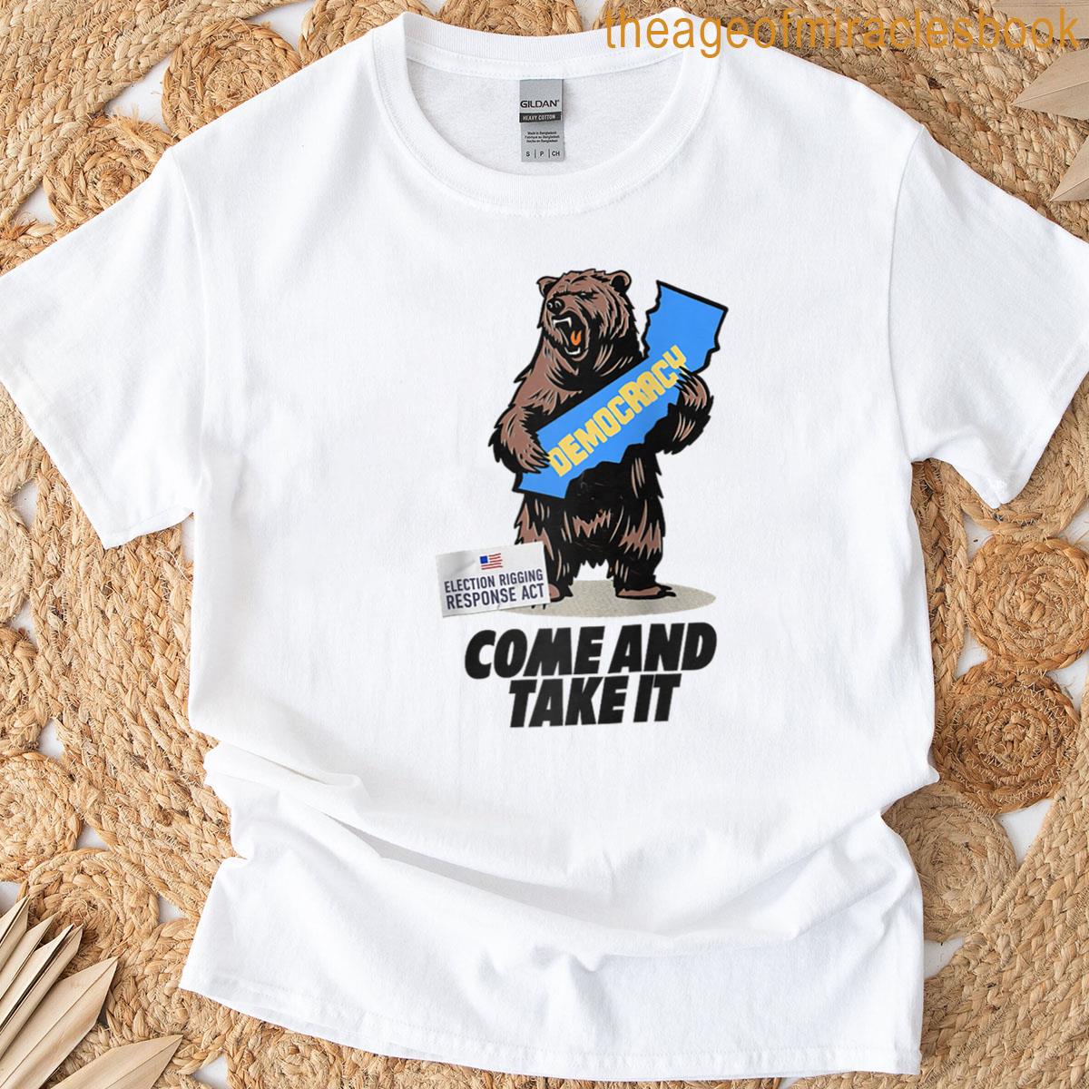 Come And Take It Raglan Baseball Tee T-shirt
