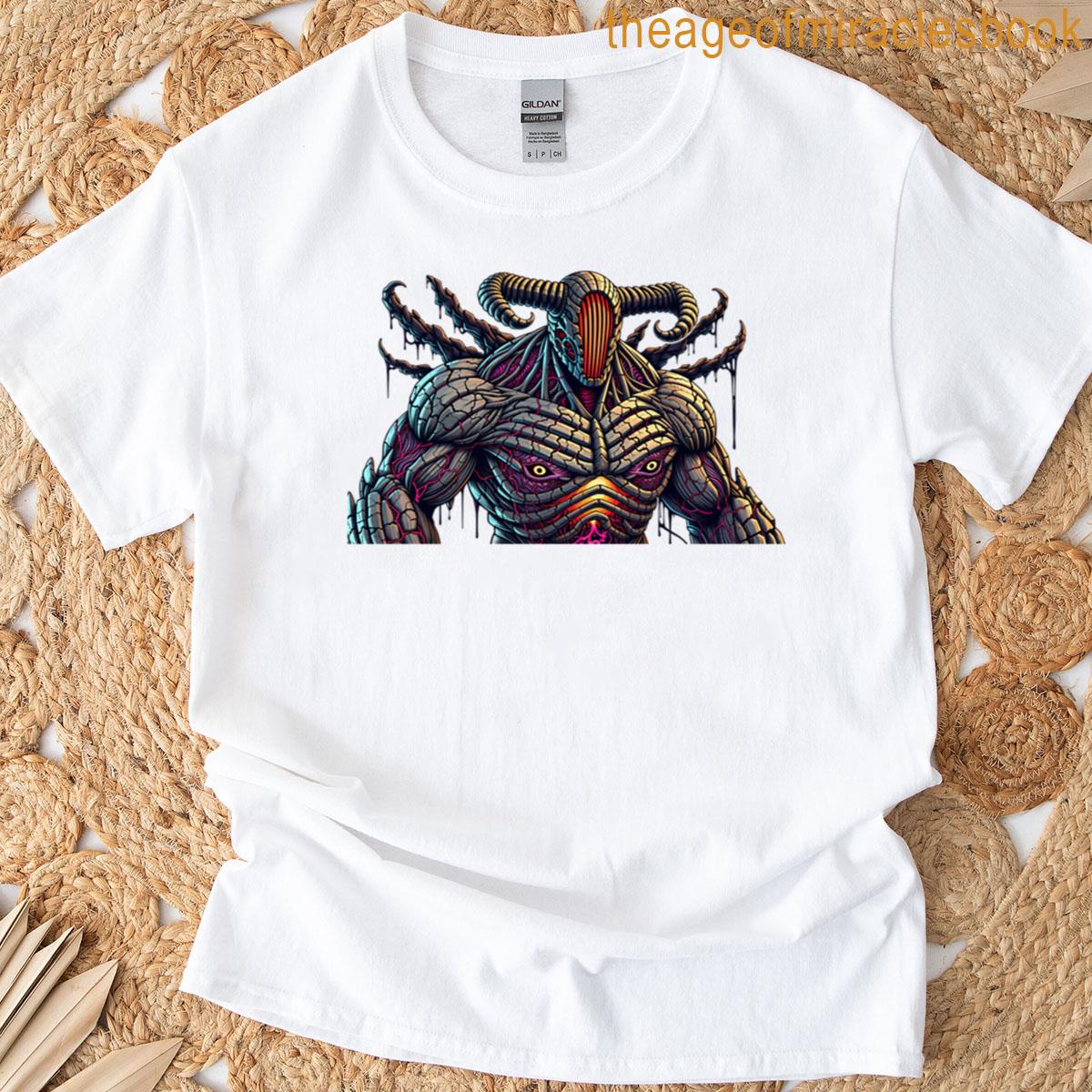 Cosmic Watcher Alien Character T-shirt