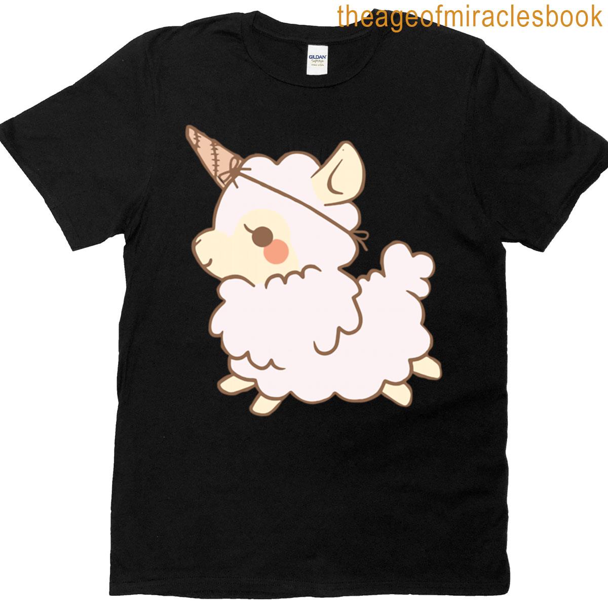 Cute Llama Cartoon T-shirt