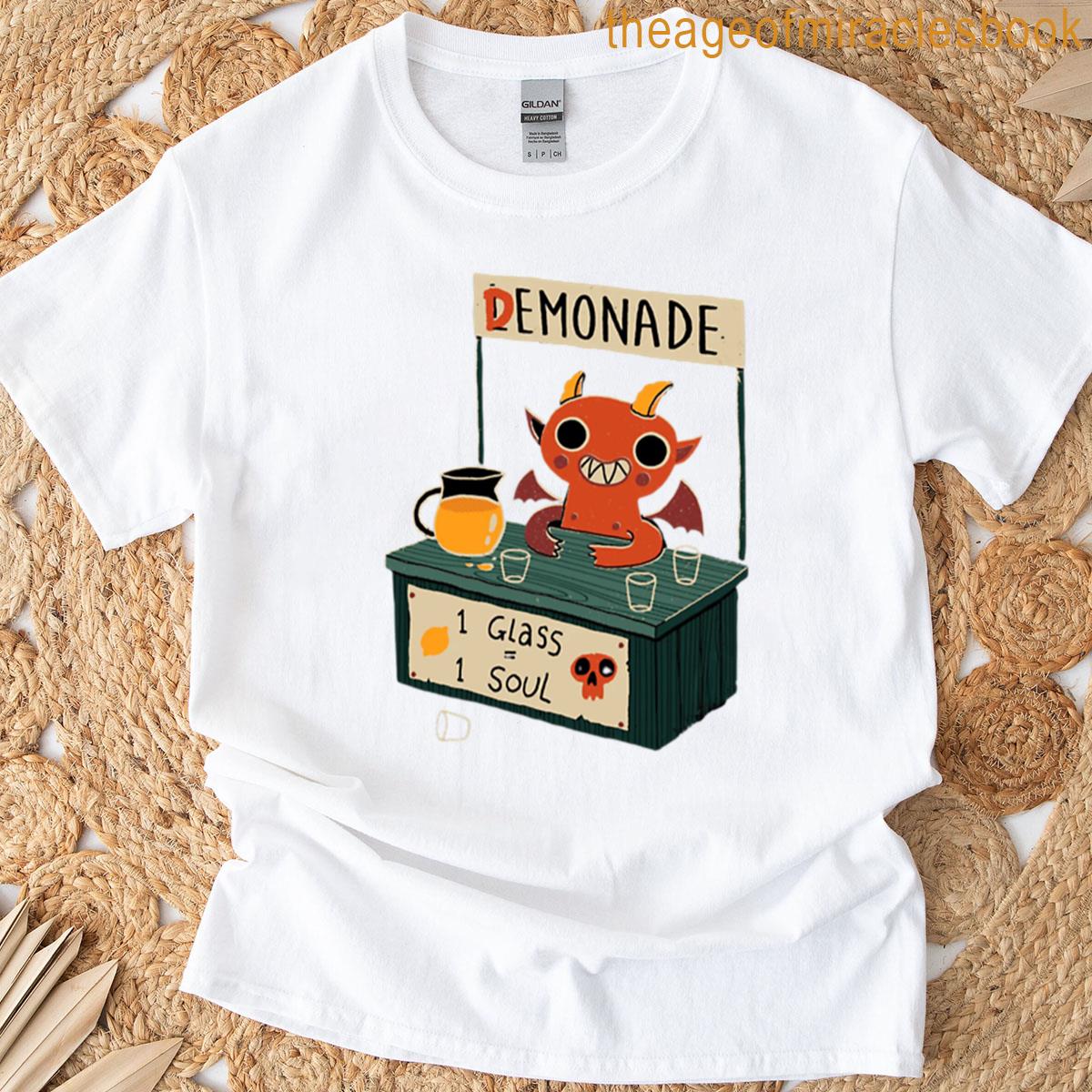 Demonade Cute Devil Lemonade Stand T-shirt