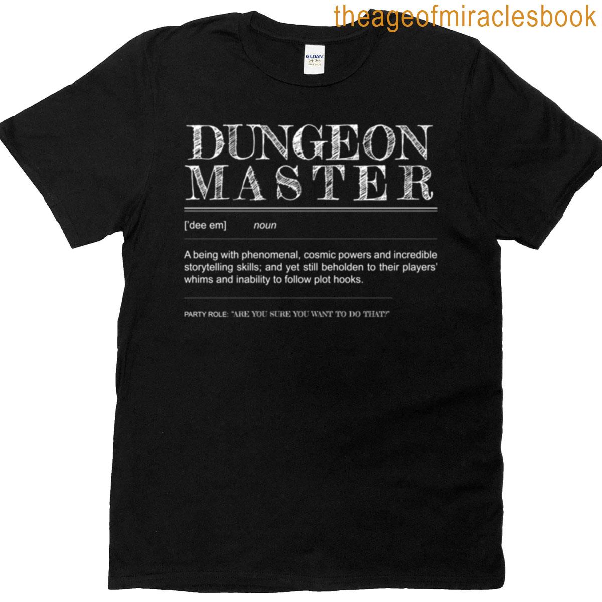 Dungeon Master Definition T-shirt