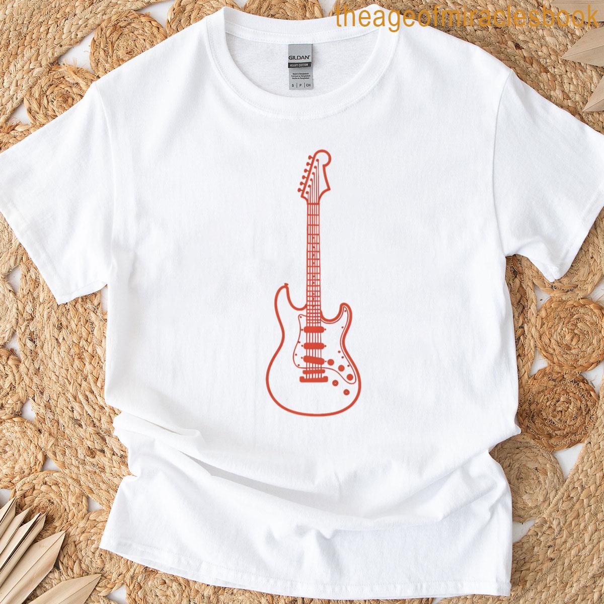 Electric Guitar Minimalist T-shirt