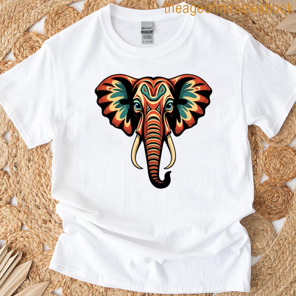 Elephant Illustration T-shirt