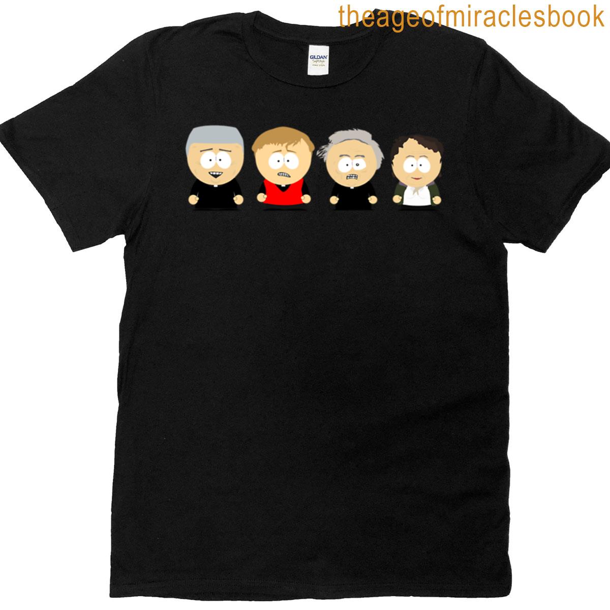 Father Ted Cartoon T-shirt