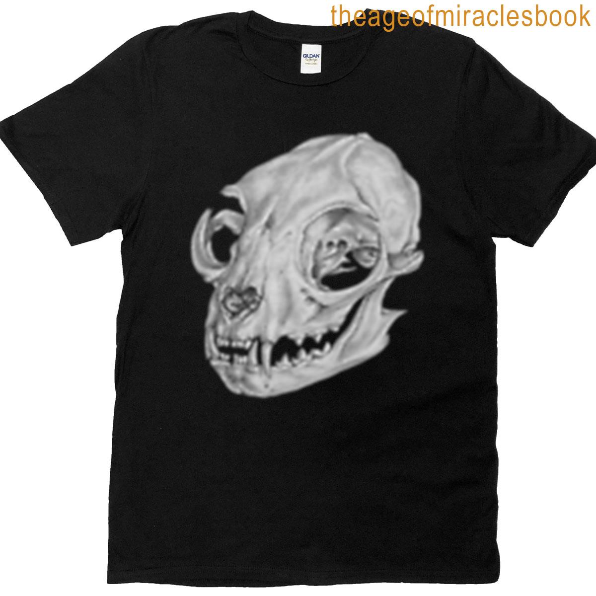 Feral Cat Skull T-shirt